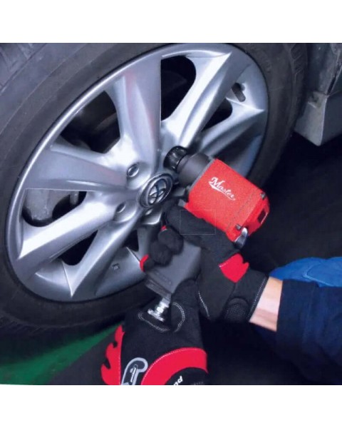 Master Palm  1/2â€ Turbo Torque Small High Pneumatic Air Impact Wrench with Mini Housing, 1200 Ft/lb