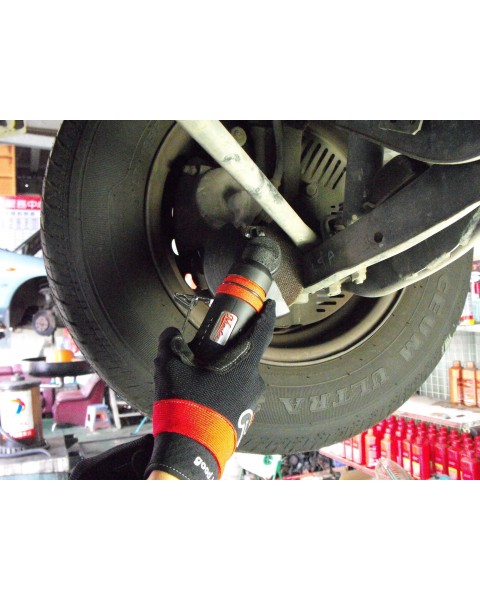 Master Palm Industrial Low Profile Right Angle  Pneumatic Air Saw Cut-off Tool, 4 inch cutting wheel , 16000 Rpm