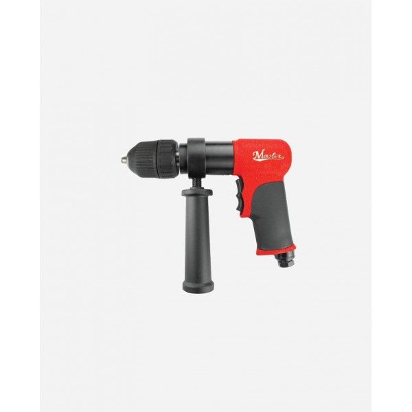 Master Palm Reversible 1/2"  Keyless Pneumatic Air Drill Heavy Duty with Feather Trigger , 350 Rpm