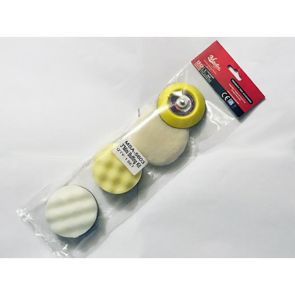 Master Palm 3" Polishing and Buffer Kit - 580...